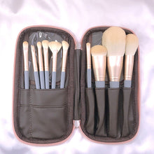 Load image into Gallery viewer, 10 PCS / Set Makeup Brush Corn Silk Fiber Hair Loose Powder Brush Face And Eye Makeup Brush, Without Bag, With Blue Bag, With Silver Bag, With Gray Bag, With Pink Cylinder, With Green Cylinder, With Pink Zipper Bag