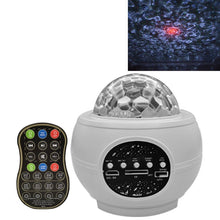 Load image into Gallery viewer, M2 8W Christmas Starry Sky Laser Projection Atmosphere Light Rotating Starry Dynamic Water Pattern Sleeping Light, USB, Battery