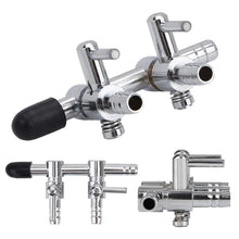 Load image into Gallery viewer, Fish Tank Oxygen Pipe Stainless Steel Distributor Oxygen Regulating Valve, One Head, Two Heads, Three Heads, Four Heads, Five Heads, Six Heads, Eight Heads, Nine Heads, Ten Heads