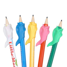 Load image into Gallery viewer, 100PCS Student Dolphin Pen Writing Posture Correction Device, Random Color, 100PCS