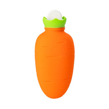 Load image into Gallery viewer, Carrot-Shaped Silicone Water Injection Warm Water Bag Winter Leak-Proof And Explosion-Proof Hand Warmer, Orange, White Pink, White Green, Light Green
