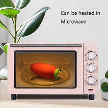 Load image into Gallery viewer, Carrot-Shaped Silicone Water Injection Warm Water Bag Winter Leak-Proof And Explosion-Proof Hand Warmer, Orange, White Pink, White Green, Light Green