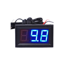 Load image into Gallery viewer, 50~110C LED Temperature meter Detector Sensor Probe 12V Digital Thermometer Monitor Tester