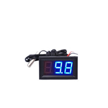 Load image into Gallery viewer, 50~110C LED Temperature meter Detector Sensor Probe 12V Digital Thermometer Monitor Tester