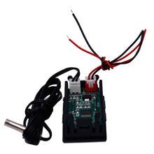 Load image into Gallery viewer, 50~110C LED Temperature meter Detector Sensor Probe 12V Digital Thermometer Monitor Tester