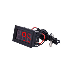 Load image into Gallery viewer, 50~110C LED Temperature meter Detector Sensor Probe 12V Digital Thermometer Monitor Tester