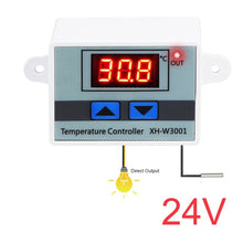 Load image into Gallery viewer, XH-W3001 Digital LED Temperature Controller Arduino Cooling Heating Switch Thermostat NTC Sensor, 12V, 24V, 220V, Probe line