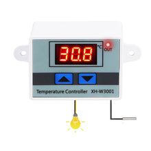 Load image into Gallery viewer, XH-W3001 Digital LED Temperature Controller Arduino Cooling Heating Switch Thermostat NTC Sensor, 12V, 24V, 220V, Probe line