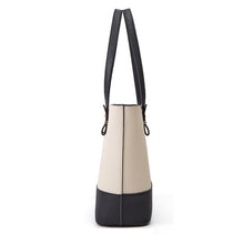 Load image into Gallery viewer, 3 in 1 Fashion Simple Lady Diagonal Large Capacity Handbag Letter Bag, Gold + Black, White + Brown, Brown + Black, White + Pink, White + Black, Purple+ Black
