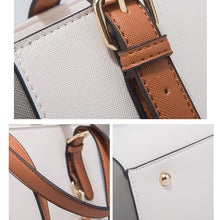 Load image into Gallery viewer, 3 in 1 Fashion Simple Lady Diagonal Large Capacity Handbag, White, Navy Blue, Black, Coffee, Brown
