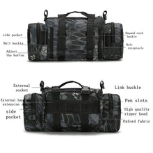 Load image into Gallery viewer, B04 Sports Outdoor Fishing Waterproof Running Waist Bag Camera Photography Multifunctional Bag