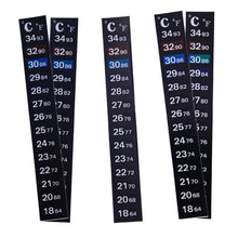 Load image into Gallery viewer, Digital Aquarium Fish Tank Fridge Thermometer Sticker Temperature Measurement Sticker, Aquarium Temperature Measurement