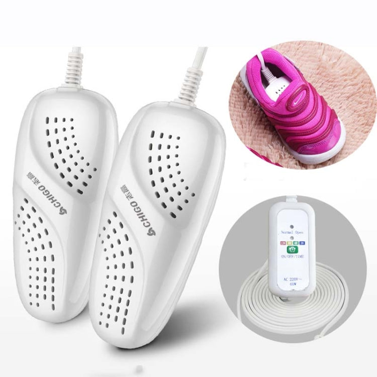 Chigo 220V Shoe Dryer Household Adult And Child Warm Shoe Dryer, CN Plug, 07 Children White, 07 Children Blue, 07 Children Pink, 07 Adult Ordinary, 07 Adult Retractable, Adult Timing, Telescopic Timing, 02 Models, 02 Timing, Children White Timing      ...