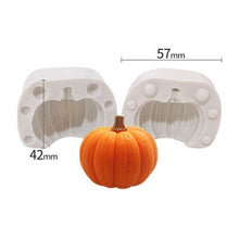 Load image into Gallery viewer, Halloween Three-Dimensional Pumpkin Cake DIY Scented Candle Silicone Mold, SW-36, SW-37, SW-44, SW-45, SW-46, SW-47, ZW-57, ZW-109