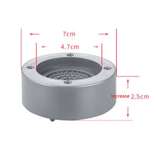 Load image into Gallery viewer, 4 PCS / Set Furniture Home Appliance Washing Machine Rubber Foot Mat Moisture-Proof Shock Absorption Heightened Foot Mat Base, 2.5cm Plus Layer Gray, Adjustable Height About 8-9.5cm Gray, 2.5cm Plus Layer Blue, Adjustable Height About 8-9.5cm Blue