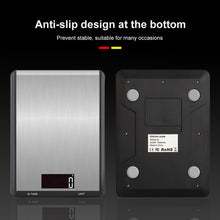 Load image into Gallery viewer, Stainless Steel Kitchen Scale Household Food Electronic Scale, 5kg/1g, 10kg/1g