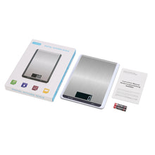 Load image into Gallery viewer, Stainless Steel Kitchen Scale Household Food Electronic Scale, 5kg/1g, 10kg/1g