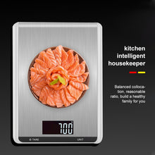 Load image into Gallery viewer, Stainless Steel Kitchen Scale Household Food Electronic Scale, 5kg/1g, 10kg/1g