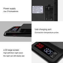 Load image into Gallery viewer, Household Hand-Pushed Coffee Scale USB-Powered Smart Kitchen Scale With Timing, 3kg/0.1g, 5kg/0.1g, 10kg/1g