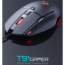 Load image into Gallery viewer, iMICE T91 8 Keys 7200DPI USB Wired Luminous Gaming Mouse, Cable Length: 1.8m