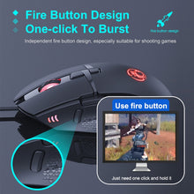Load image into Gallery viewer, iMICE T91 8 Keys 7200DPI USB Wired Luminous Gaming Mouse, Cable Length: 1.8m