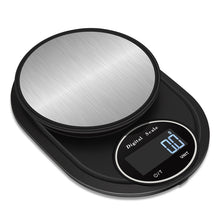 Load image into Gallery viewer, Home Kitchen Electronic Scale High Precision Stainless Steel Jewelry Scale, Hemming 5kg/1g, No Edging 5kg/1g, Hemming 3kg/0.1g, No Edging 3kg/0.1g, Hemming 5kg/0.1g, No Edging 5kg/0.1g