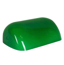 Load image into Gallery viewer, Retro Bankers Lamp Cover Accessories Glass Shade Lampshade, Green, White