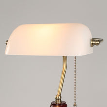 Load image into Gallery viewer, Retro Bankers Lamp Cover Accessories Glass Shade Lampshade, Green, White