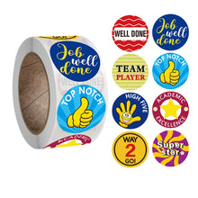 Load image into Gallery viewer, Children Toy Reward Stickers Office Stationery Decoration Label Sealing Sticker, 2.5cm / 1inch