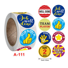 Load image into Gallery viewer, Children Toy Reward Stickers Office Stationery Decoration Label Sealing Sticker, 2.5cm / 1inch
