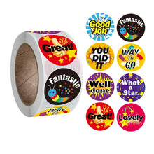 Load image into Gallery viewer, Children Toy Reward Stickers Office Stationery Decoration Label Sealing Sticker, 2.5cm / 1inch