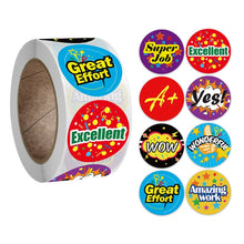 Load image into Gallery viewer, Children Toy Reward Stickers Office Stationery Decoration Label Sealing Sticker, 2.5cm / 1inch