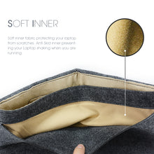 Load image into Gallery viewer, Portable Air Permeable Felt Sleeve Bag for MacBook Laptop, with Power Storage Bag, 12 inch, 13 inch, 15 inch, 11 inch