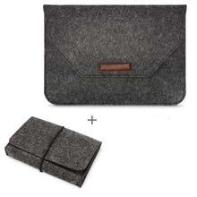 Load image into Gallery viewer, Portable Air Permeable Felt Sleeve Bag for MacBook Laptop, with Power Storage Bag, 12 inch, 13 inch, 15 inch, 11 inch