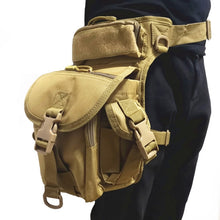 Load image into Gallery viewer, A90 Waterproof Oxford Cloth Messenger Bag Photography Equipment Sports Leg Bag, Black, Brown, Army Green