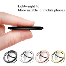 Load image into Gallery viewer, 10 PCS Mobile Phone Ring Holder Creative Metal Ring Buckle Holder, 10pcs