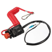 Load image into Gallery viewer, Universal Boat Outboard Engine Motor Kill Stop Switch Safety Tether Lanyard Motorcycle Switches, Outboard Engine Motor