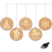 Load image into Gallery viewer, LED String Lights Christmas Decoration Lights Holiday Decoration Curtains USB Lights, USB, Remote Control
