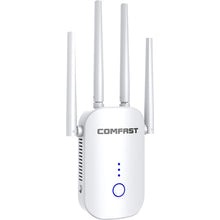 Load image into Gallery viewer, COMFAST CF-WR758AC Dual Frequency 1200Mbps Wireless Repeater 5.8G WIFI Signal Amplifier, CN Plug, TBD05451904, TBD05451904EU, TBD05451904UK