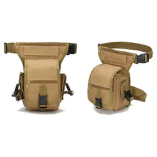 Load image into Gallery viewer, B05 Wild Fishing Portable Waist Bag Outdoor Sports Multifunctional Leg Bag, Khaki, Black, Army Green
