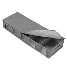 Load image into Gallery viewer, Non-Woven Bed Storage Box Foldable Quilt Clothes Dust-Proof &amp; Moisture-Proof Storage Bag, 97x33x15cm