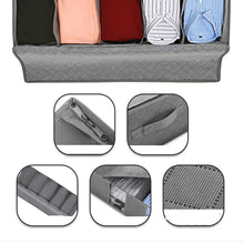 Load image into Gallery viewer, Non-Woven Bed Storage Box Foldable Quilt Clothes Dust-Proof &amp; Moisture-Proof Storage Bag, 97x33x15cm