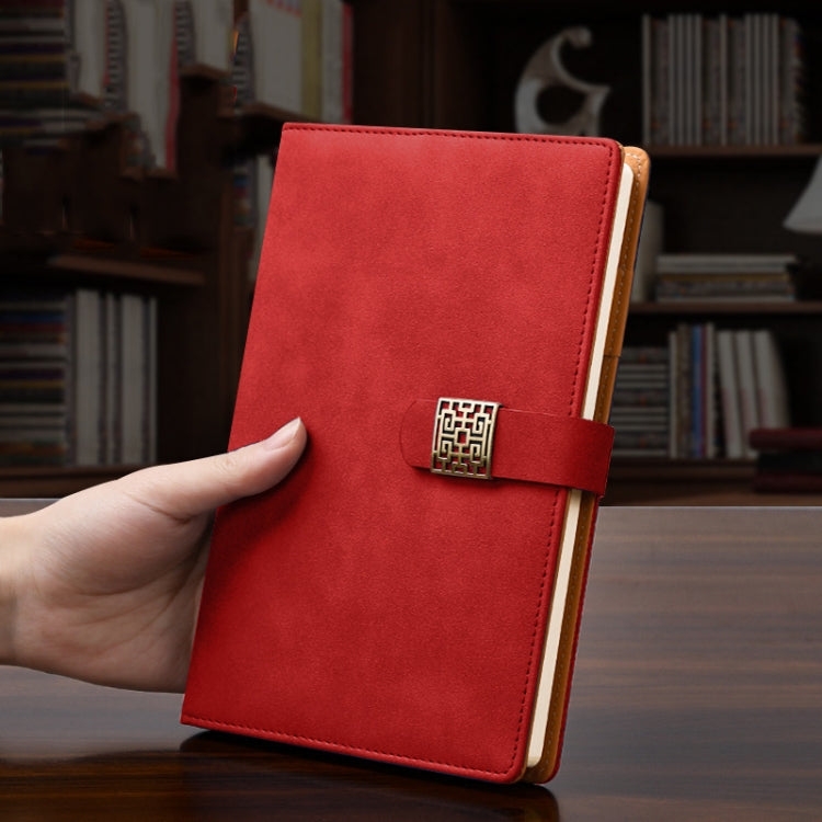 Notebook Business Retro Simple Notebook Office Notepad, Gray B5 Sheepskin Simple Style, Brown B5 Sheepskin Simple Style, Lake Green B5 Sheepskin Simple Style, Red B5 Sheepskin Simple Style, Black B5 Sheepskin Simple Style                               ...