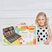 Load image into Gallery viewer, Painting Wooden Box Colorful Pen Set Art School Supplies For Children, 180 in 1