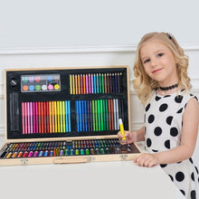 Load image into Gallery viewer, Painting Wooden Box Colorful Pen Set Art School Supplies For Children, 180 in 1