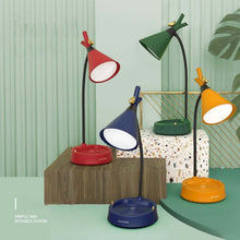 Load image into Gallery viewer, GIVELONG Forest Bird LED Touch Usb Table Lamp With Mobile Phone Holder Bedroom Bedside Night Light, GL361-1 Red, GL361-2 Yellow, GL361-3 Blue, GL361-4 Green, GL362-1 Pink, GL362-2 Yellow, GL362-3 Blue, GL362-4 Green, GL363-1 Red, GL363-2 Yellow        ...