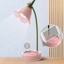 Load image into Gallery viewer, GIVELONG Forest Bird LED Touch Usb Table Lamp With Mobile Phone Holder Bedroom Bedside Night Light, GL361-1 Red, GL361-2 Yellow, GL361-3 Blue, GL361-4 Green, GL362-1 Pink, GL362-2 Yellow, GL362-3 Blue, GL362-4 Green, GL363-1 Red, GL363-2 Yellow        ...