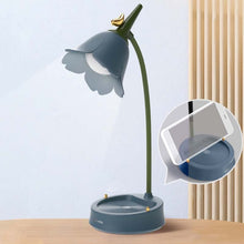 Load image into Gallery viewer, GIVELONG Forest Bird LED Touch Usb Table Lamp With Mobile Phone Holder Bedroom Bedside Night Light, GL361-1 Red, GL361-2 Yellow, GL361-3 Blue, GL361-4 Green, GL362-1 Pink, GL362-2 Yellow, GL362-3 Blue, GL362-4 Green, GL363-1 Red, GL363-2 Yellow        ...
