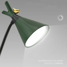 Load image into Gallery viewer, GIVELONG Forest Bird LED Touch Usb Table Lamp With Mobile Phone Holder Bedroom Bedside Night Light, GL361-1 Red, GL361-2 Yellow, GL361-3 Blue, GL361-4 Green, GL362-1 Pink, GL362-2 Yellow, GL362-3 Blue, GL362-4 Green, GL363-1 Red, GL363-2 Yellow        ...