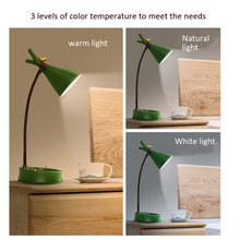 Load image into Gallery viewer, GIVELONG Forest Bird LED Touch Usb Table Lamp With Mobile Phone Holder Bedroom Bedside Night Light, GL361-1 Red, GL361-2 Yellow, GL361-3 Blue, GL361-4 Green, GL362-1 Pink, GL362-2 Yellow, GL362-3 Blue, GL362-4 Green, GL363-1 Red, GL363-2 Yellow        ...
